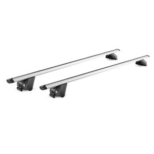 Alfa Romeo Stelvio Roof Rack - Omac - OMAC Basic V2 Flush (112 cm) - Silver - '17-'24